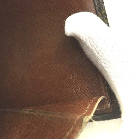 017086D Louis Vuitton Wallet Monogram Portefeiulle Elise Trifold - Picture 8 of 9